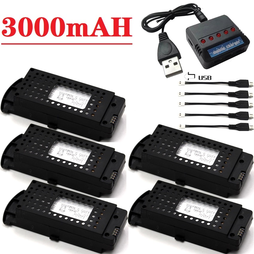 Drone Power Bank - Bateria do dronów Q6 3.7V 3000mAh